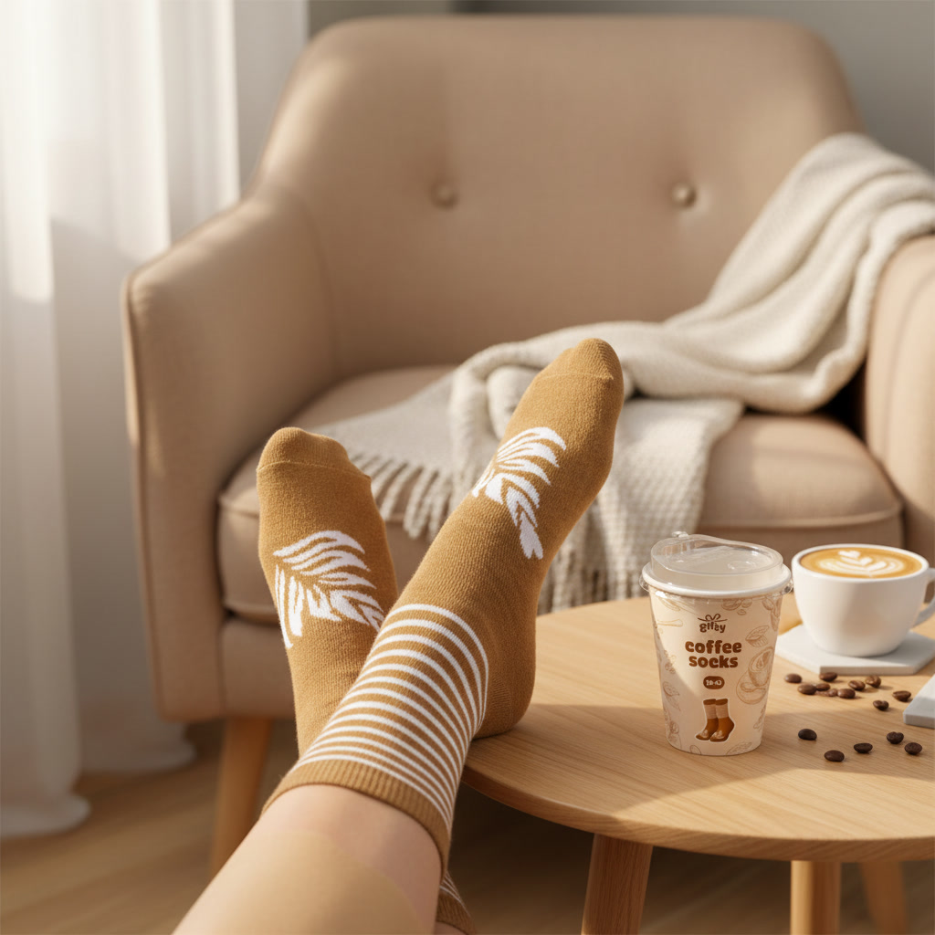 gemini-2.5-flash-image_Use_the_uploaded_photo_of_the_socks_the_cappuccino-style_cup_and_the_visible_fee-0